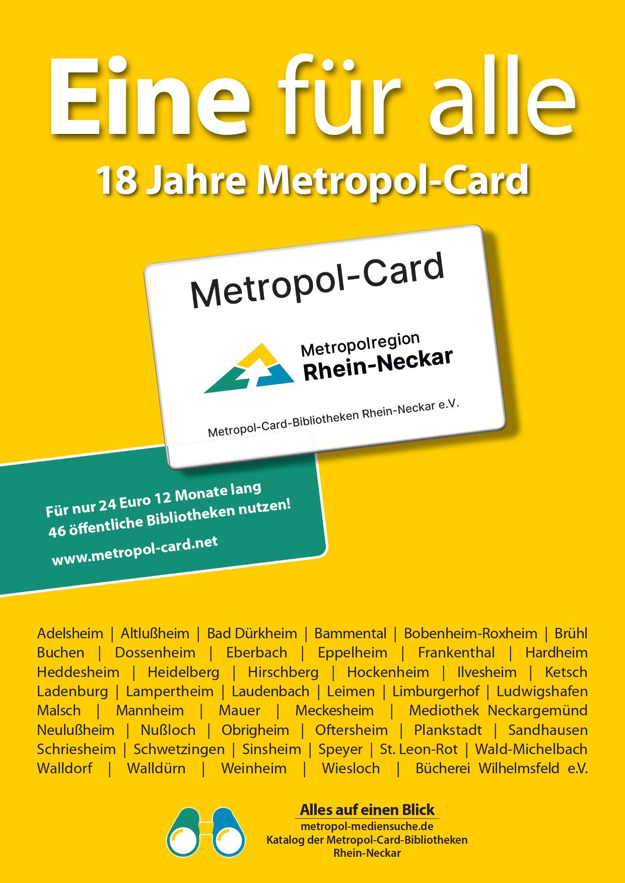 Metropol-Card Plakat