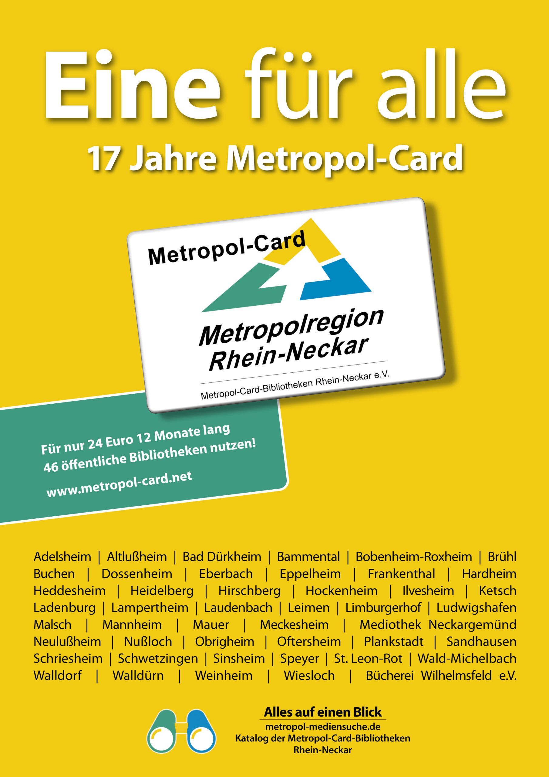 Metropol-Card-Plakat