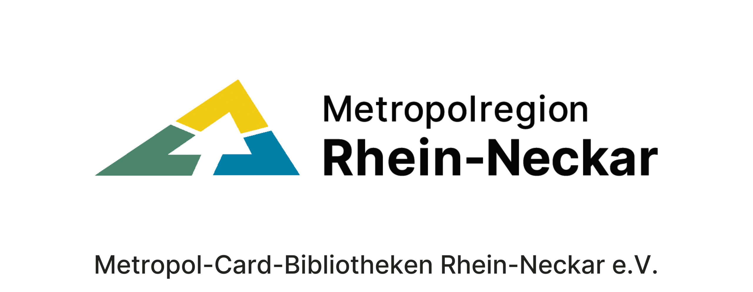 Neues Logo des Vereins Metropol-Card-Bibliotheken Rhein-Neckar