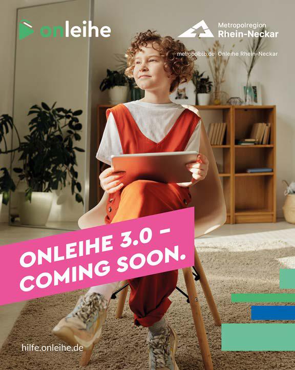 Onleihe 3 Coming Soon Plakat mit Mädchen