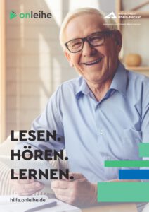 Onleihe 3 Plakat Senior