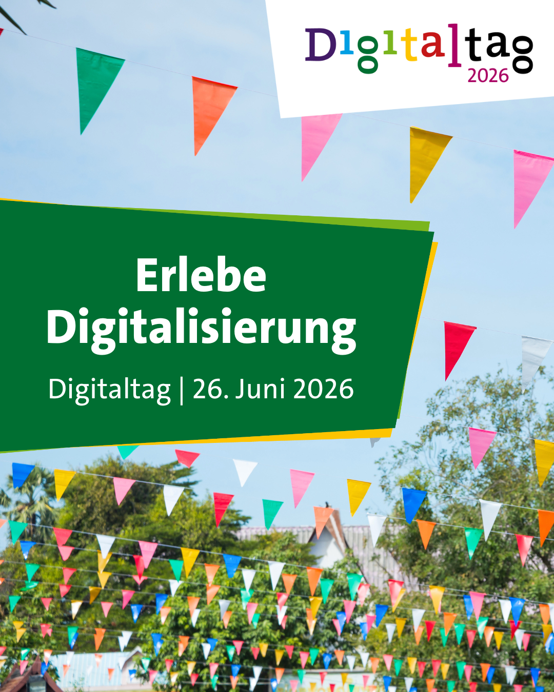 Digitaltag 2026 Poster wir sind dabei
